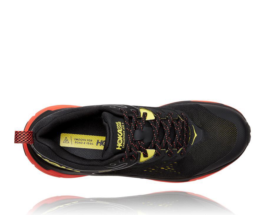 Hoka One One Trail Schoenen Heren - Challenger Atr 6 Gore-Tex - Zwart/Rood - DS8162359